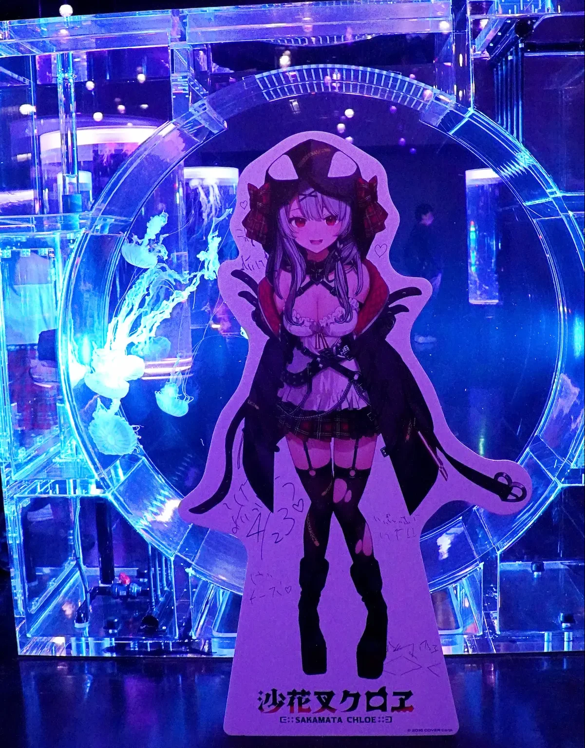 #沙花叉とびしょ濡れ水族館